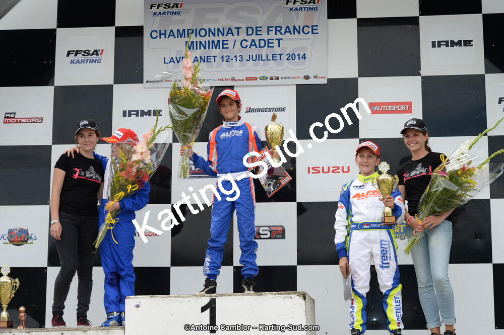 13/07/2014 : Championnat de France Minime / Cadet / Féminin à Lavelanet (Photos Antoine Camblor) 2014 — karting