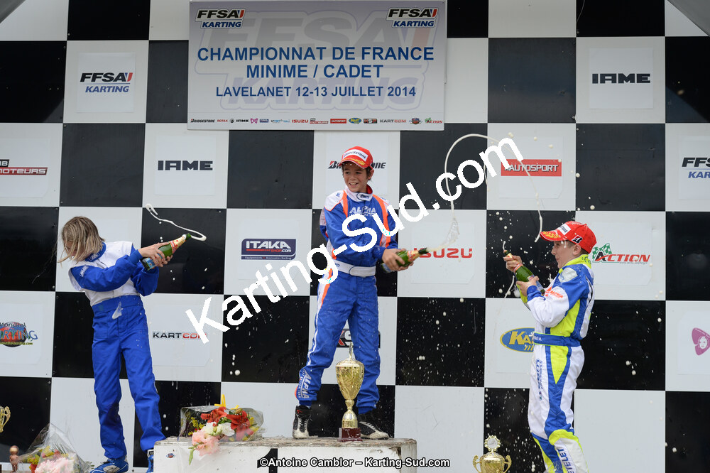 13/07/2014 : Championnat de France Minime / Cadet / Féminin à Lavelanet (Photos Antoine Camblor) 2014 — karting
