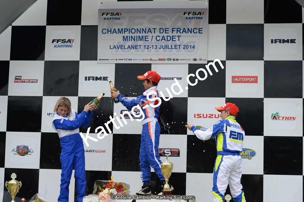 13/07/2014 : Championnat de France Minime / Cadet / Féminin à Lavelanet (Photos Antoine Camblor) 2014 — karting