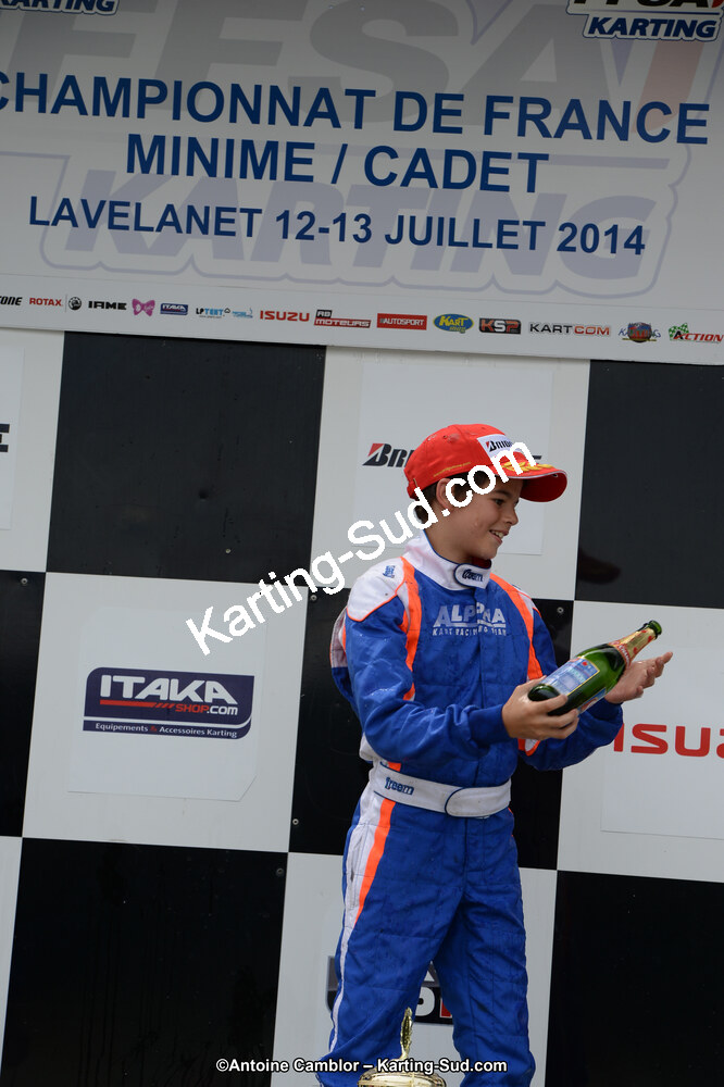 13/07/2014 : Championnat de France Minime / Cadet / Féminin à Lavelanet (Photos Antoine Camblor) 2014 — karting