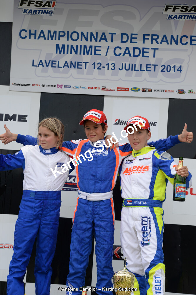 13/07/2014 : Championnat de France Minime / Cadet / Féminin à Lavelanet (Photos Antoine Camblor) 2014 — karting