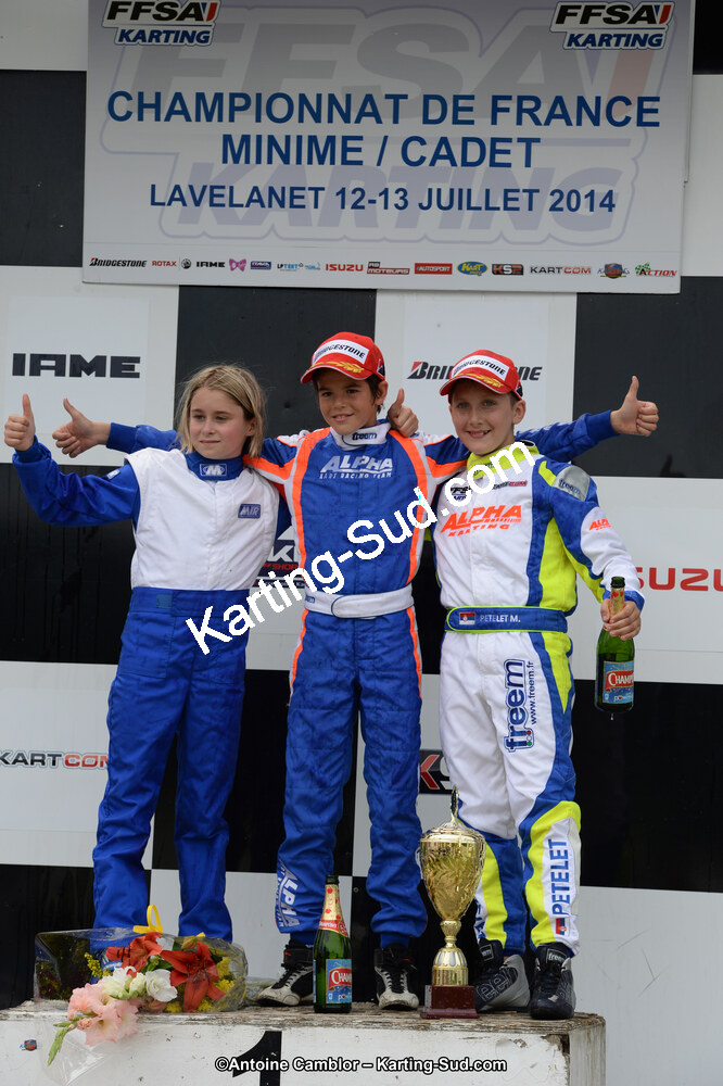 13/07/2014 : Championnat de France Minime / Cadet / Féminin à Lavelanet (Photos Antoine Camblor) 2014 — karting