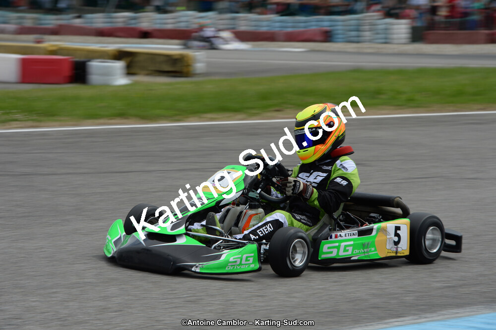 Adam ETEKI — 13/07/2014 : Championnat de France Minime / Cadet / Féminin à Lavelanet (Photos Antoine Camblor) 2014 — karting