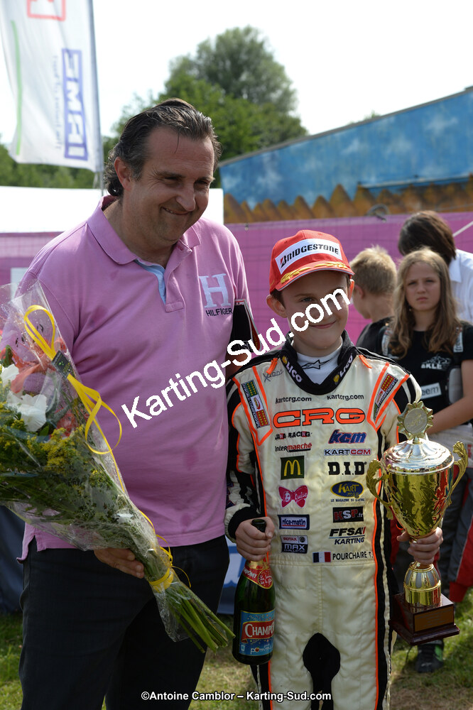 Théo POURCHAIRE — 13/07/2014 : Championnat de France Minime / Cadet / Féminin à Lavelanet (Photos Antoine Camblor) 2014 — karting