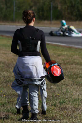 Cécile PERUZZARO — 04 et 05/10/2014 : Championnat de France X30 et Trophée des Pyrénées KFS à Muret (Photos Stéphane Agnus) 2014 — karting