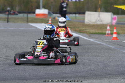 Emilie FARNIERE — 04 et 05/10/2014 : Championnat de France X30 et Trophée des Pyrénées KFS à Muret (Photos Stéphane Agnus) 2014 — karting