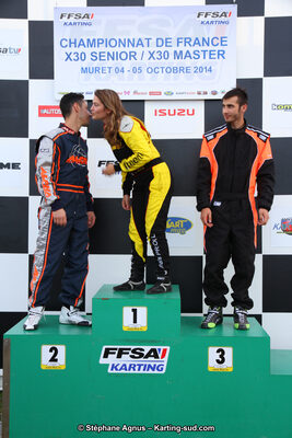 Anaïs PRIOUL — 04 et 05/10/2014 : Championnat de France X30 et Trophée des Pyrénées KFS à Muret (Photos Stéphane Agnus) 2014 — karting