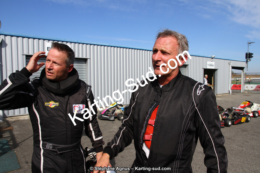 Bernard AUDOUIT, Jacques COUTAUSSE — 04 et 05/10/2014 : Championnat de France X30 et Trophée des Pyrénées KFS à Muret (Photos Stéphane Agnus) 2014 — karting