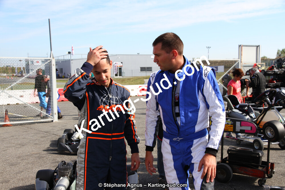 Fabien CHAINE, Gregory CAZAJOUS — 04 et 05/10/2014 : Championnat de France X30 et Trophée des Pyrénées KFS à Muret (Photos Stéphane Agnus) 2014 — karting