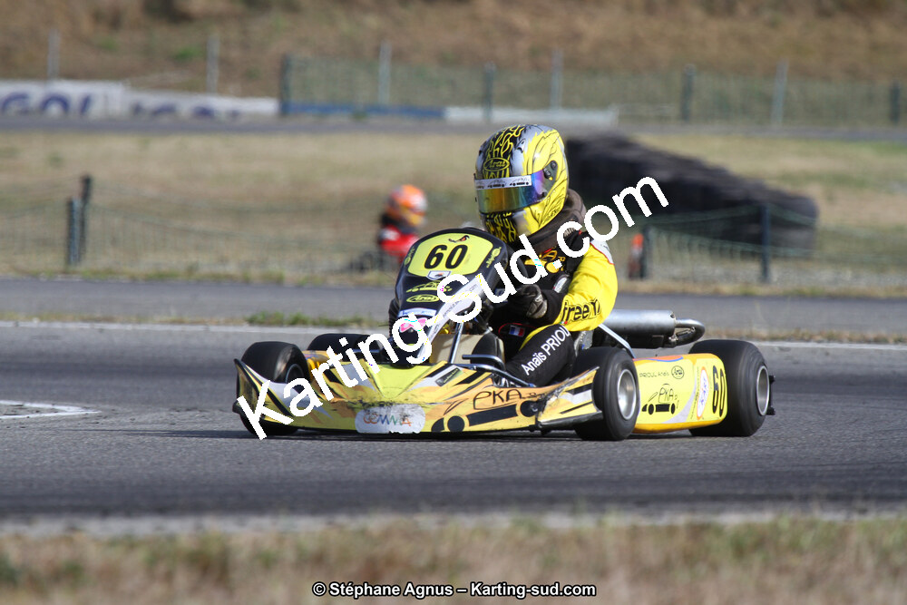 Anaïs PRIOUL — 04 et 05/10/2014 : Championnat de France X30 et Trophée des Pyrénées KFS à Muret (Photos Stéphane Agnus) 2014 — karting