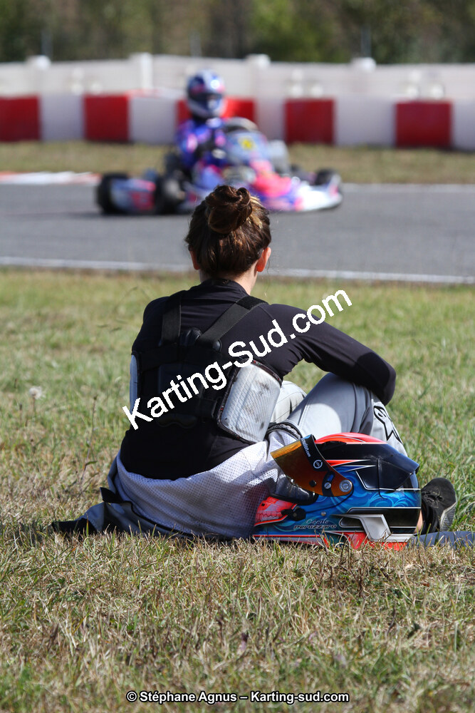 Cécile PERUZZARO — 04 et 05/10/2014 : Championnat de France X30 et Trophée des Pyrénées KFS à Muret (Photos Stéphane Agnus) 2014 — karting