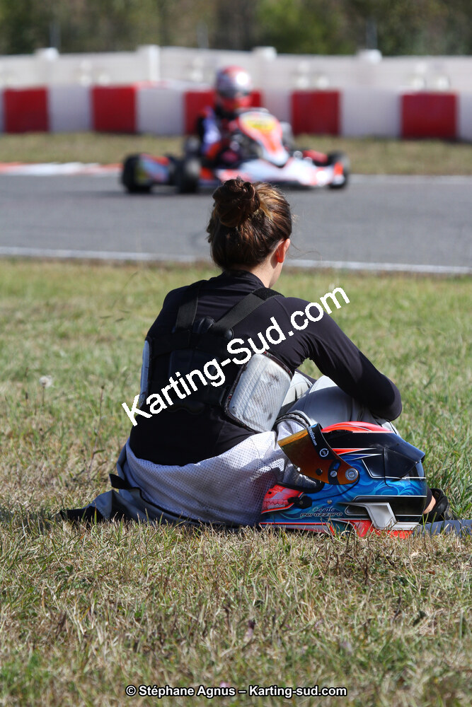 Cécile PERUZZARO — 04 et 05/10/2014 : Championnat de France X30 et Trophée des Pyrénées KFS à Muret (Photos Stéphane Agnus) 2014 — karting