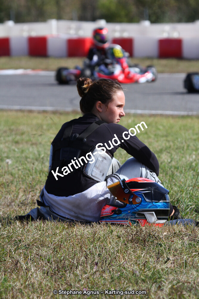 Cécile PERUZZARO — 04 et 05/10/2014 : Championnat de France X30 et Trophée des Pyrénées KFS à Muret (Photos Stéphane Agnus) 2014 — karting