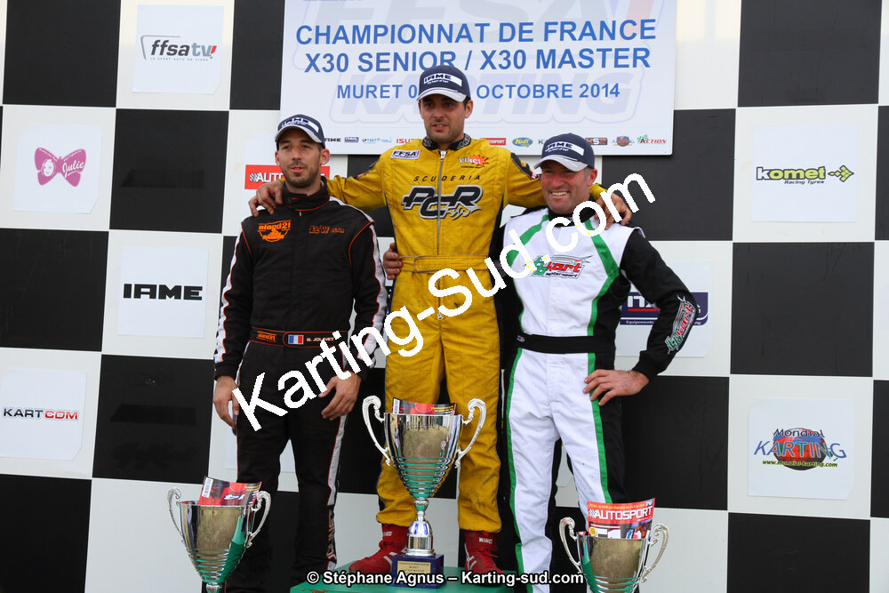 Frédéric OSTIER — 04 et 05/10/2014 : Championnat de France X30 et Trophée des Pyrénées KFS à Muret (Photos Stéphane Agnus) 2014 — karting