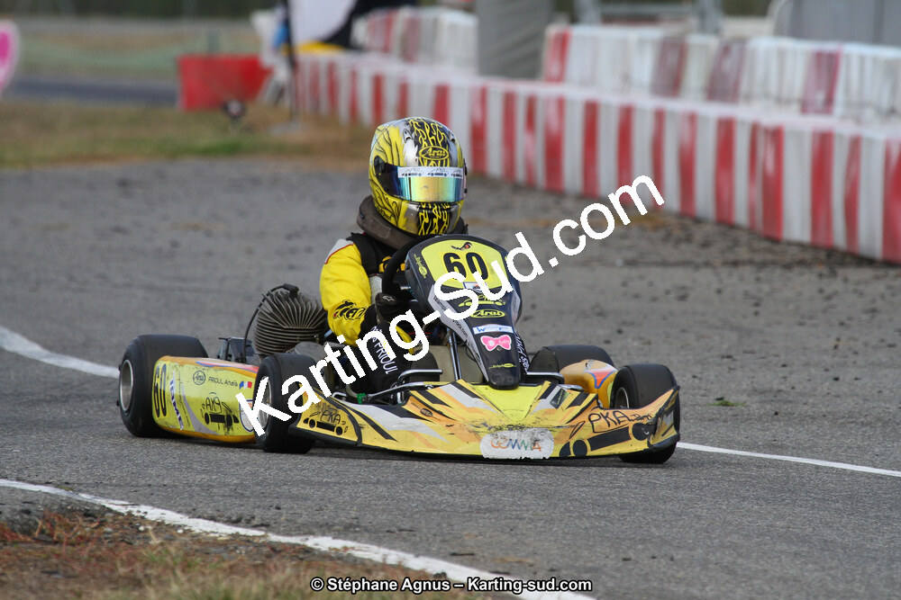 Anaïs PRIOUL — 04 et 05/10/2014 : Championnat de France X30 et Trophée des Pyrénées KFS à Muret (Photos Stéphane Agnus) 2014 — karting