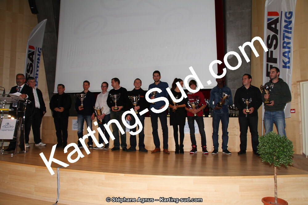 06/12/2014 : Remise des Prix Karting de la CRK Languedoc-Roussillon (Photos Stéphane Agnus) 2014 — karting