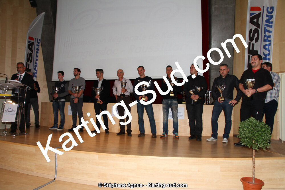 06/12/2014 : Remise des Prix Karting de la CRK Languedoc-Roussillon (Photos Stéphane Agnus) 2014 — karting