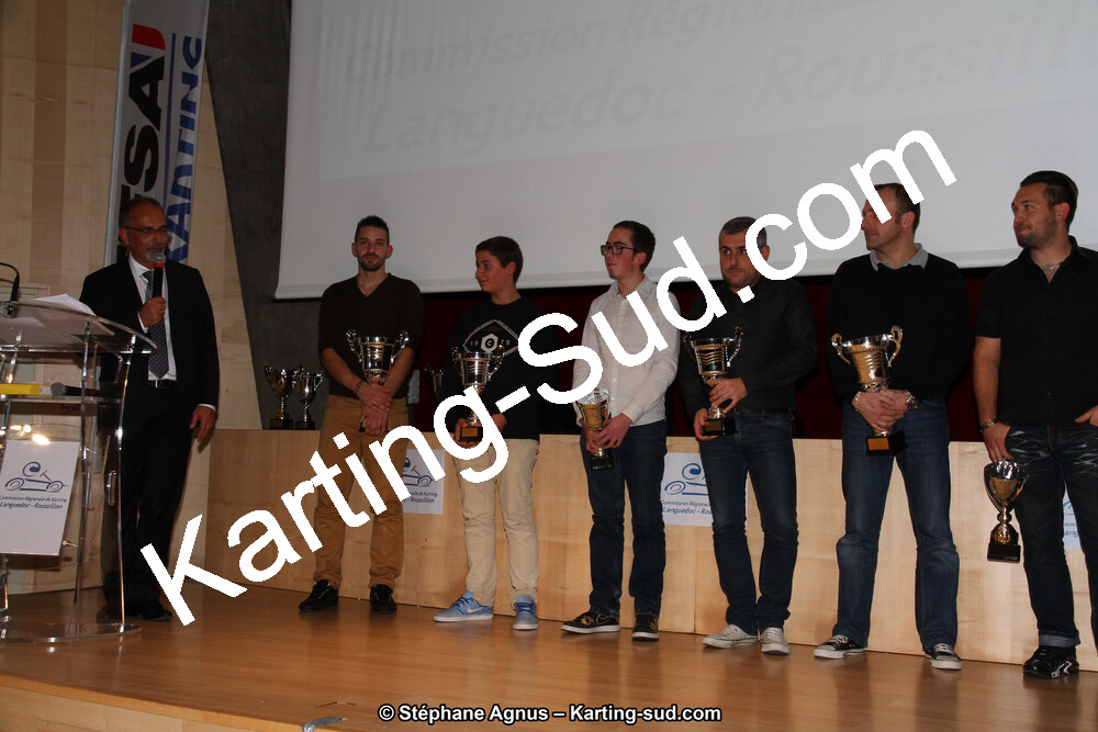 06/12/2014 : Remise des Prix Karting de la CRK Languedoc-Roussillon (Photos Stéphane Agnus) 2014 — karting