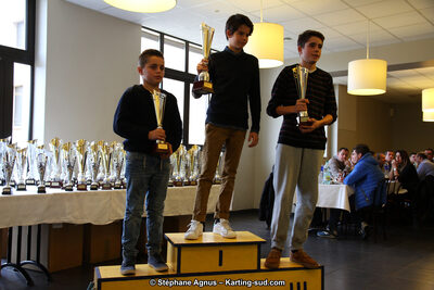 10/01/2015 : Remise des prix du Championnat du Sud 2014 à Saint-Affrique (Photos Stéphane Agnus) 2015 — karting