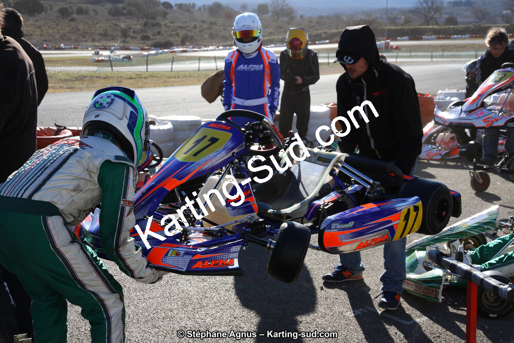 Mario DI MEGLIO — 22/02/2015 : Trophée Gangeois à Ganges (Photos Stéphane Agnus) 2015 — karting