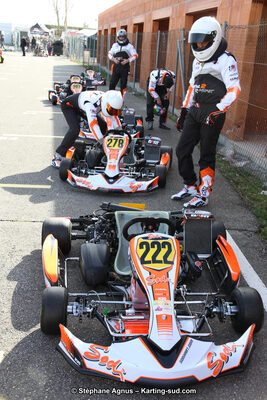 08/03/2015 : 1ère manche du Championnat du Sud à Muret (Photos Stéphane Agnus) 2015 — karting