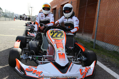 08/03/2015 : 1ère manche du Championnat du Sud à Muret (Photos Stéphane Agnus) 2015 — karting