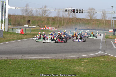 08/03/2015 : 1ère manche du Championnat du Sud à Muret (Photos Stéphane Agnus) 2015 — karting