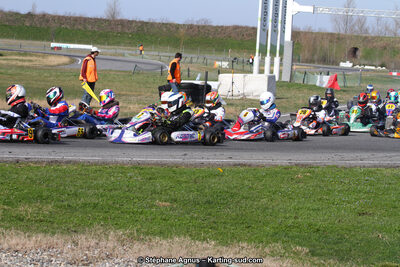 08/03/2015 : 1ère manche du Championnat du Sud à Muret (Photos Stéphane Agnus) 2015 — karting