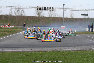 08/03/2015 : 1ère manche du Championnat du Sud à Muret (Photos Stéphane Agnus) 2015 — karting