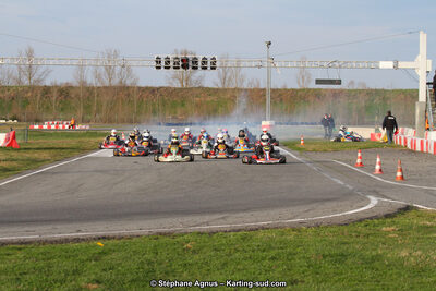 08/03/2015 : 1ère manche du Championnat du Sud à Muret (Photos Stéphane Agnus) 2015 — karting
