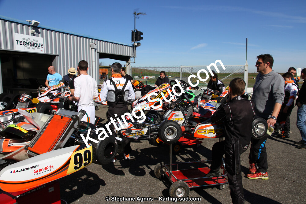08/03/2015 : 1ère manche du Championnat du Sud à Muret (Photos Stéphane Agnus) 2015 — karting
