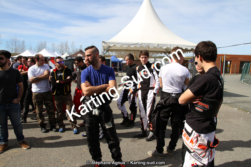08/03/2015 : 1ère manche du Championnat du Sud à Muret (Photos Stéphane Agnus) 2015 — karting
