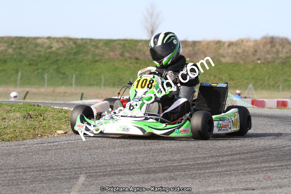 08/03/2015 : 1ère manche du Championnat du Sud à Muret (Photos Stéphane Agnus) 2015 — karting