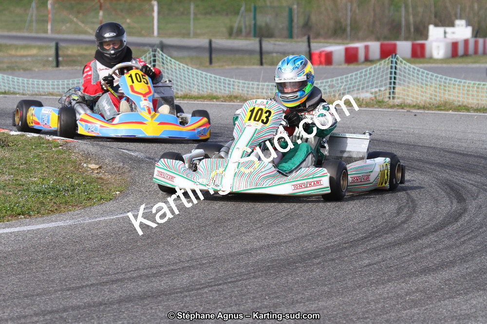 08/03/2015 : 1ère manche du Championnat du Sud à Muret (Photos Stéphane Agnus) 2015 — karting