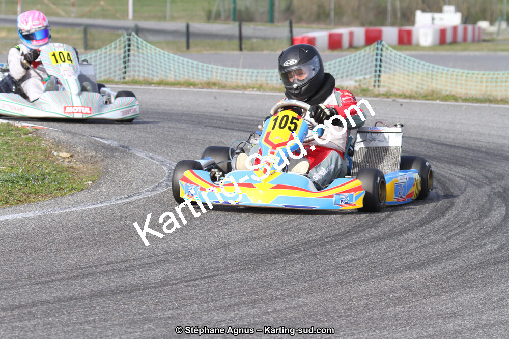 08/03/2015 : 1ère manche du Championnat du Sud à Muret (Photos Stéphane Agnus) 2015 — karting
