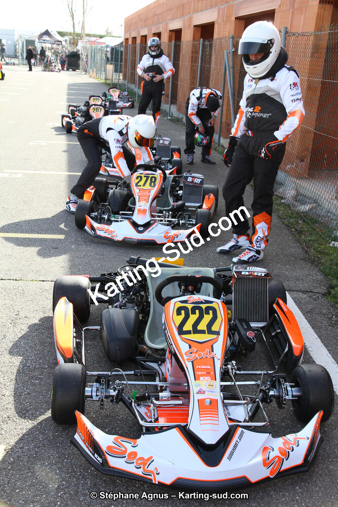 08/03/2015 : 1ère manche du Championnat du Sud à Muret (Photos Stéphane Agnus) 2015 — karting