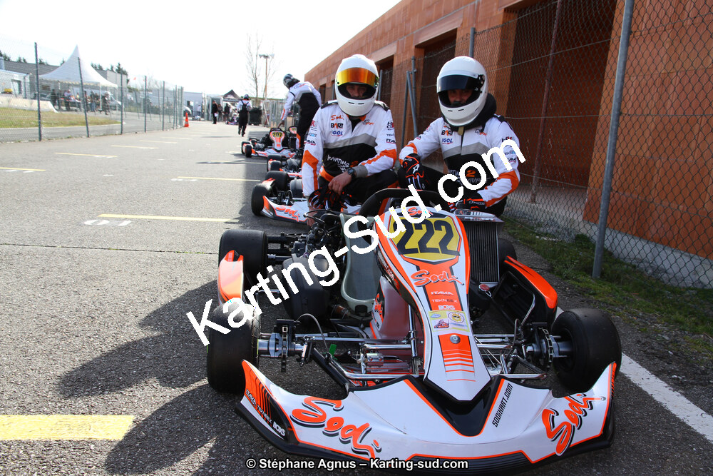 08/03/2015 : 1ère manche du Championnat du Sud à Muret (Photos Stéphane Agnus) 2015 — karting