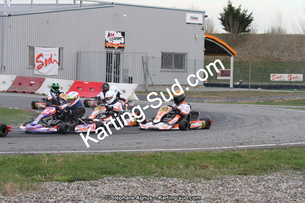 08/03/2015 : 1ère manche du Championnat du Sud à Muret (Photos Stéphane Agnus) 2015 — karting