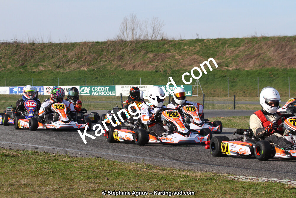 08/03/2015 : 1ère manche du Championnat du Sud à Muret (Photos Stéphane Agnus) 2015 — karting