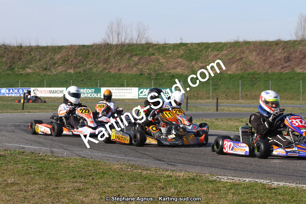 08/03/2015 : 1ère manche du Championnat du Sud à Muret (Photos Stéphane Agnus) 2015 — karting