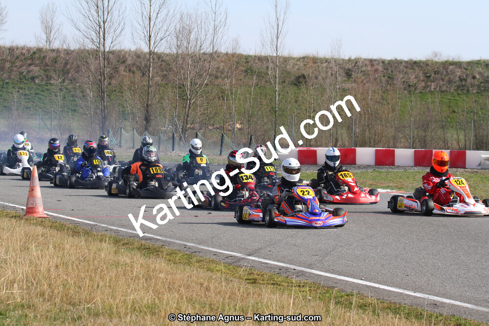 08/03/2015 : 1ère manche du Championnat du Sud à Muret (Photos Stéphane Agnus) 2015 — karting