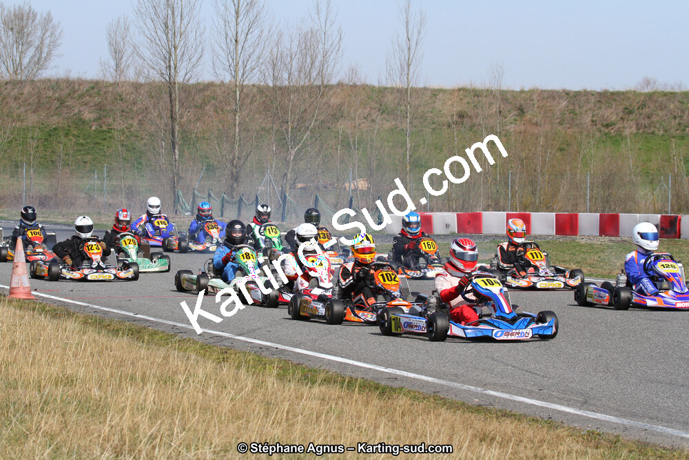 08/03/2015 : 1ère manche du Championnat du Sud à Muret (Photos Stéphane Agnus) 2015 — karting