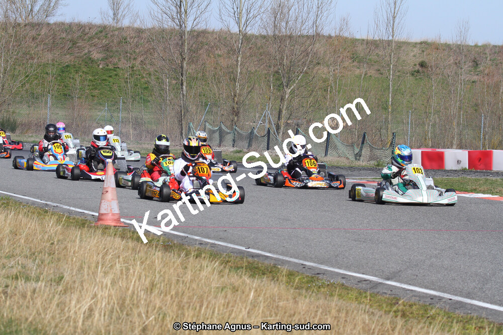 08/03/2015 : 1ère manche du Championnat du Sud à Muret (Photos Stéphane Agnus) 2015 — karting