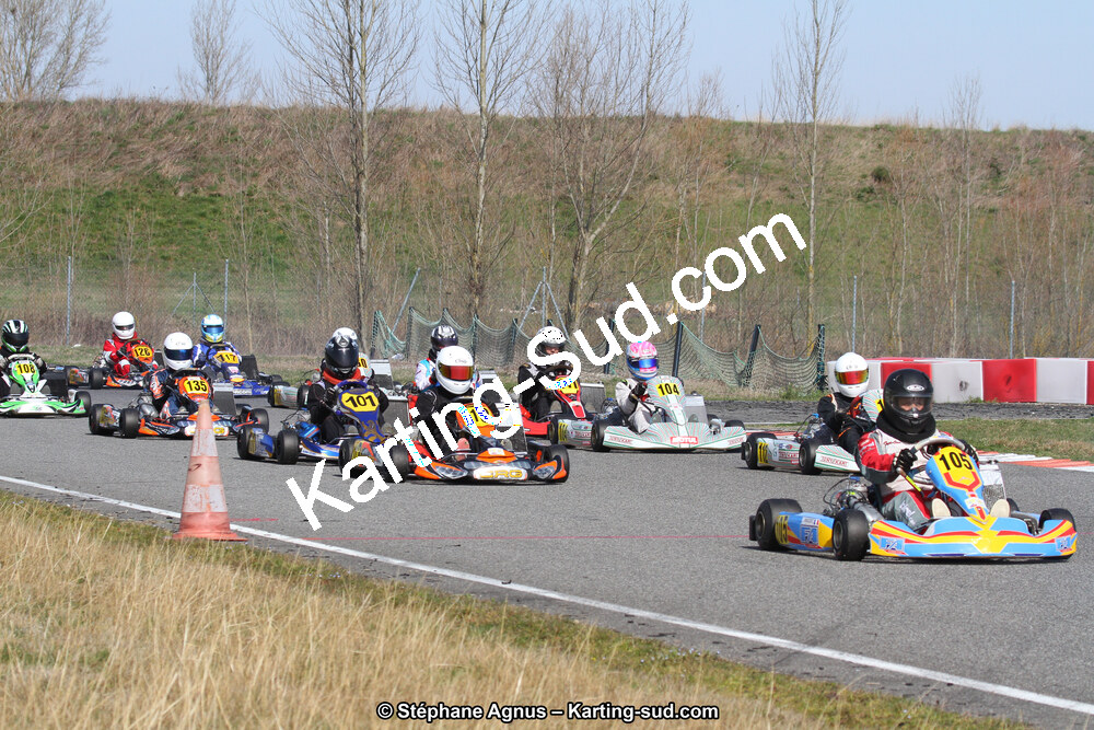 08/03/2015 : 1ère manche du Championnat du Sud à Muret (Photos Stéphane Agnus) 2015 — karting