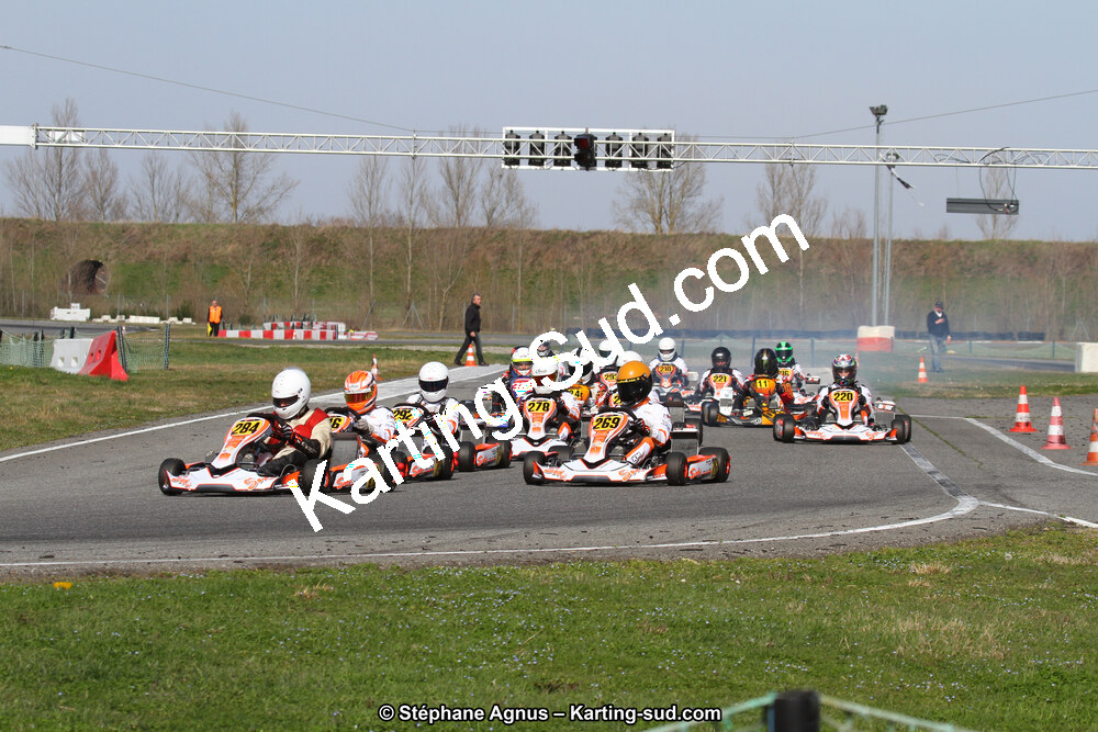 08/03/2015 : 1ère manche du Championnat du Sud à Muret (Photos Stéphane Agnus) 2015 — karting