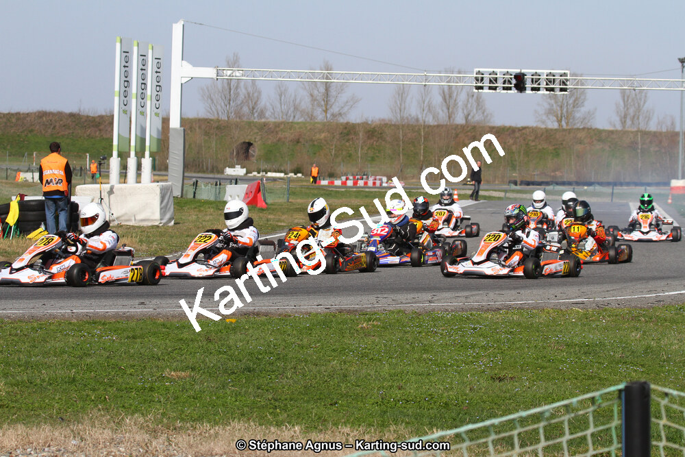 08/03/2015 : 1ère manche du Championnat du Sud à Muret (Photos Stéphane Agnus) 2015 — karting