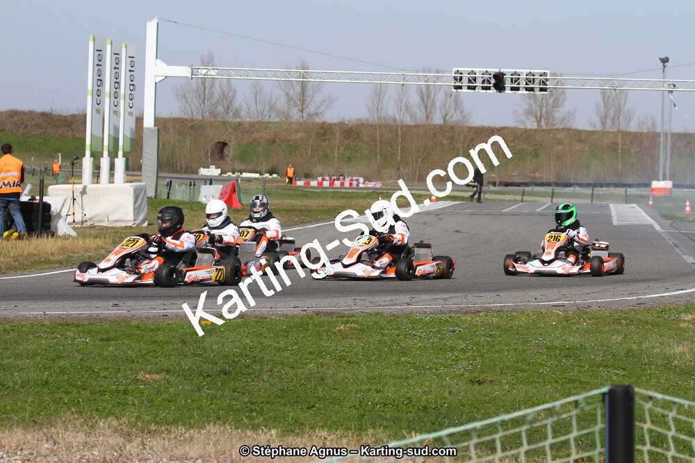 08/03/2015 : 1ère manche du Championnat du Sud à Muret (Photos Stéphane Agnus) 2015 — karting