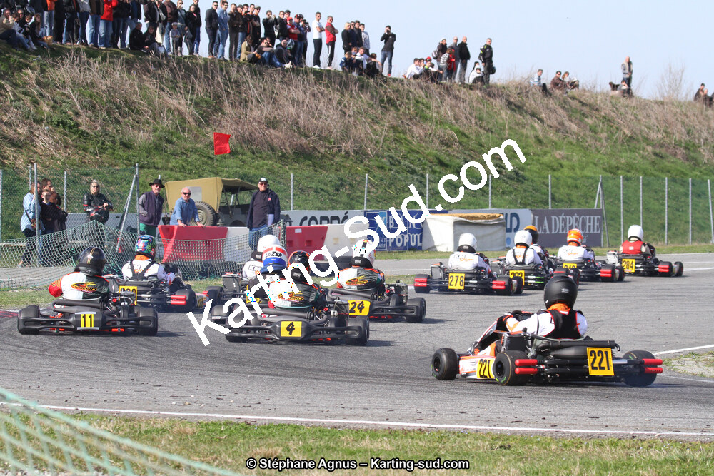 08/03/2015 : 1ère manche du Championnat du Sud à Muret (Photos Stéphane Agnus) 2015 — karting