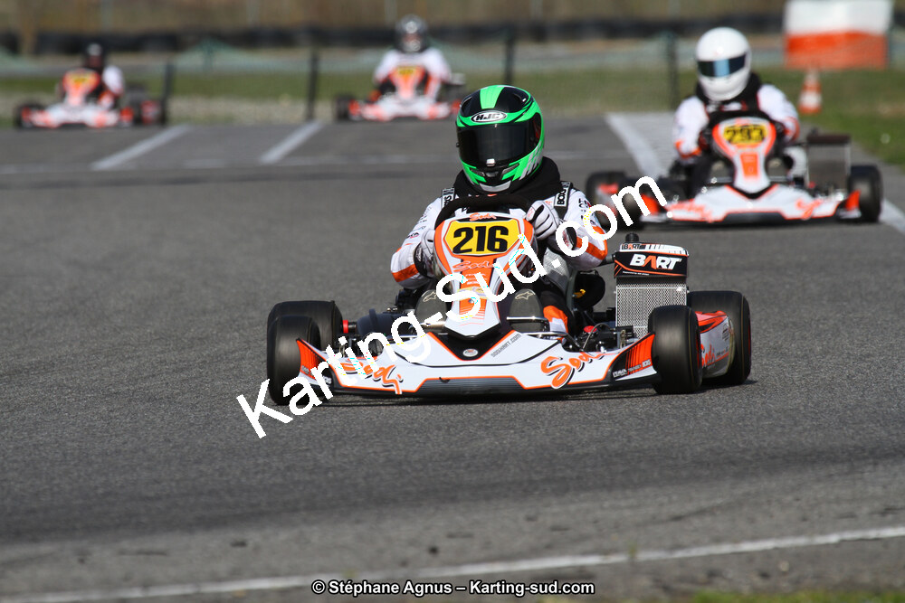 08/03/2015 : 1ère manche du Championnat du Sud à Muret (Photos Stéphane Agnus) 2015 — karting