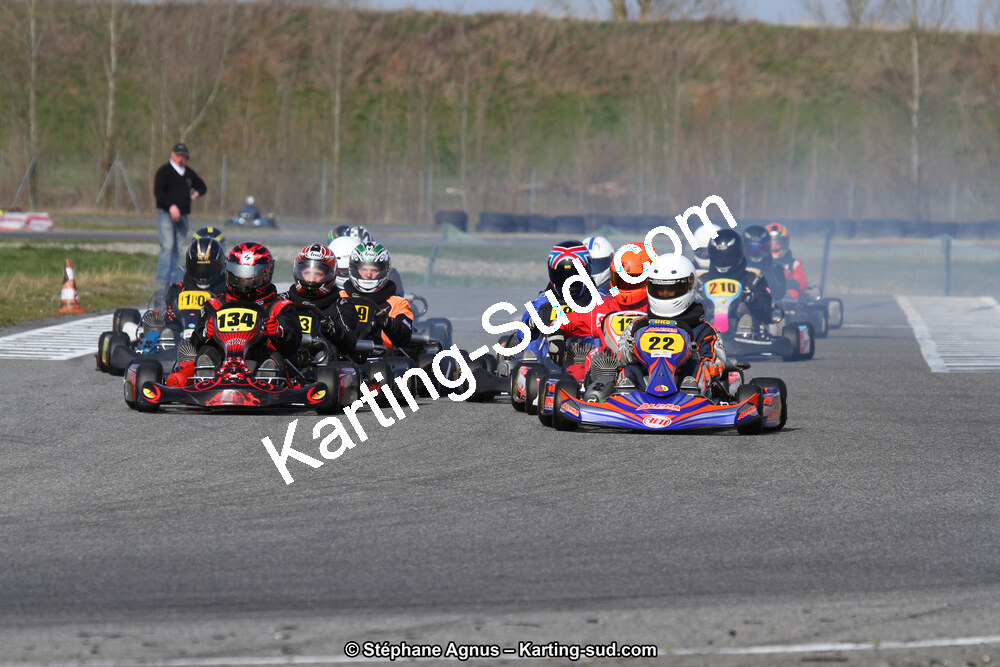 08/03/2015 : 1ère manche du Championnat du Sud à Muret (Photos Stéphane Agnus) 2015 — karting